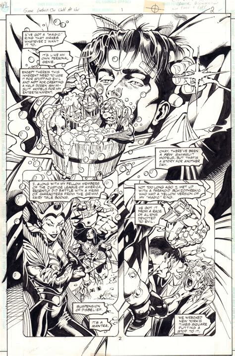 Anthony S Comic Book Art Original Comic Art For Sale By Dale Eaglesham