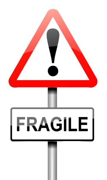 Fragile Sign Concept Concept Breakable Fragile Flimsy Png