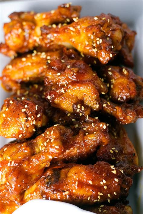 Baked Honey Sriracha Wings