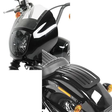 Set Carenage De Phare MG8 Compatible Avec Harley Softail Standard 20