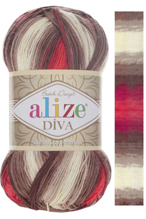 Alize 5 Adet Diva Batik Merserize İp Yazlık Bikini Bustiyer Bluz Örgü İpi 4574 Fiyatı Yorumları