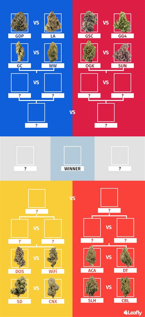 Strain Madness 2019: Vote for Round One's Cannabis Winners | Leafly