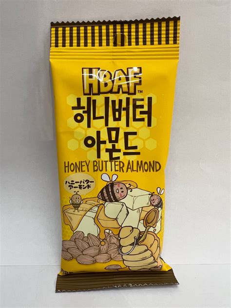 78【hbaf】ハニーバターアーモンド 35g コリアンキッチン 韓国の食品やスイーツのオンラインショップ