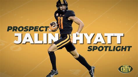 2023 Nfl Draft Prospect Spotlight Jalin Hyatt Youtube