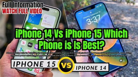 Iphone 14 Vs Iphone 15 Which Phone Is Is Best Yma Pro Tech Youtube