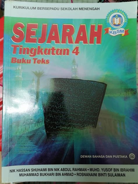 Sejarah Tingkatan Buku Teks Hobbies Toys Books Magazines