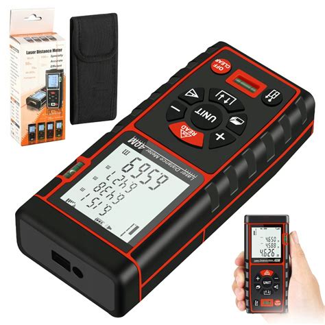 Mini Handheld Laser Rangefinder 40m Distance Meter 13579851933