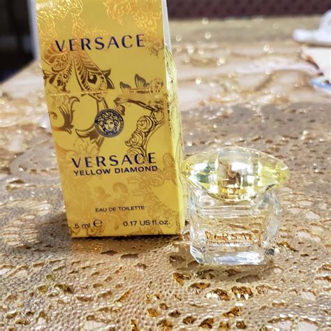 Versace yellow diamond Womens Perfume Travel Size... - Depop