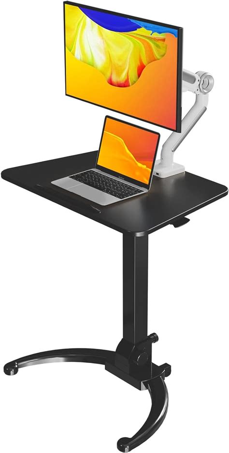 Amazon JOY Worker Foldable Mobile Standing Desk With Ultrawide