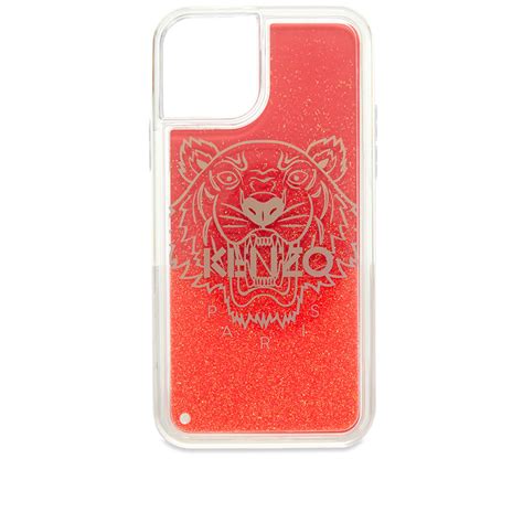 Kenzo Tiger Liquid Iphone Pro Case Coral End