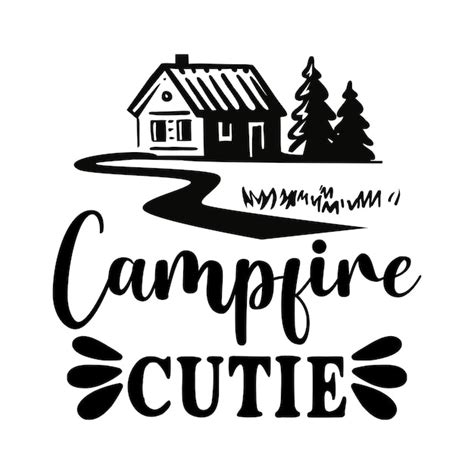 Premium Vector Happy Campers Svg Bundle Camping Bucket Cut File