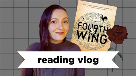 Skipping Work To Read Fourth Wing Reading Vlog Spoilers Youtube