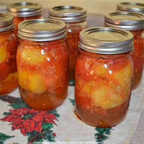 How To Can Tomatoes In A Canner Or Large Pot Easy Instructions