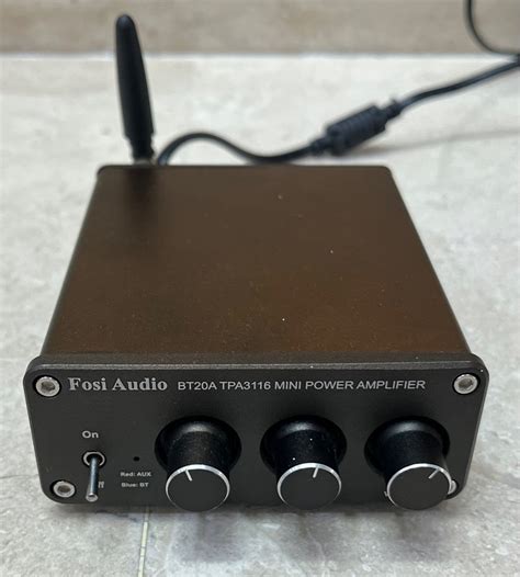 Fosi Audio Bt A Tpa Mini Bluetooth Power Amplifier Mini Hifi