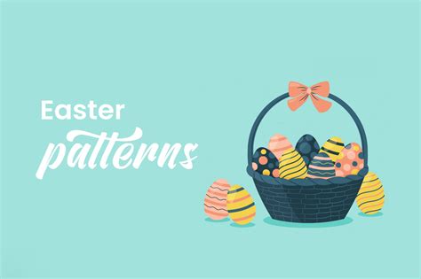 30 Cute Easter Patterns To Decorate Your Design Creatisimo