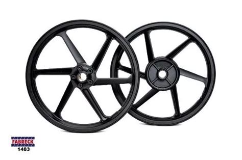 Par Rodas De Liga Leve Modelo Palitos Cg Fan Nf