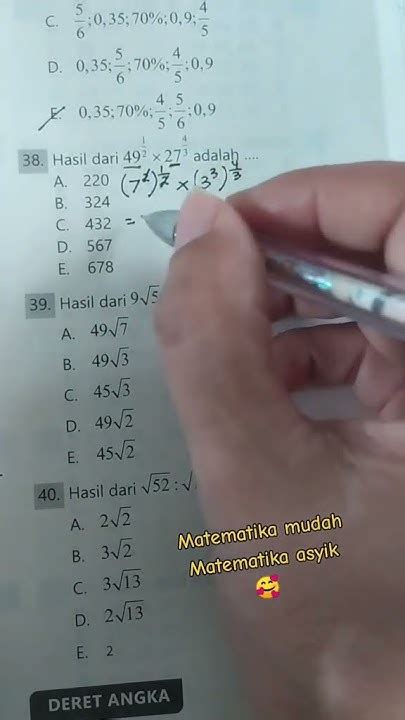 Menghitung Perkalian Bilangan Berpangkat Pecahan Fyp Matematikamudah