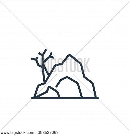 Cave Icon Isolated On Vector & Photo (Free Trial) | Bigstock