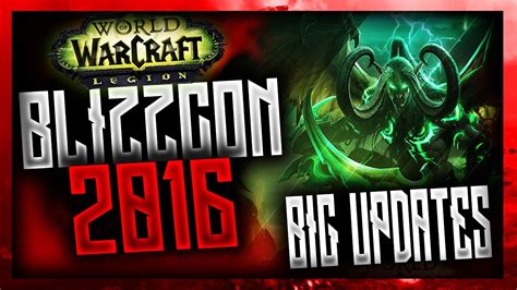 Blizzcon 2016 Class Mounts And Patch 7 1 5 7 2 Discussion Wow Legion Youtube