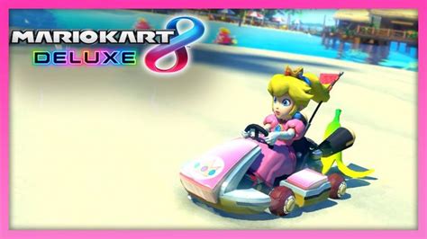 Mario Kart Deluxe Shell Cup Cc Princess Peach Gameplay Mario