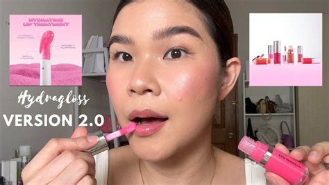 Wow New Version Issy And Co Hydragloss Lip Swatch Review Jen De