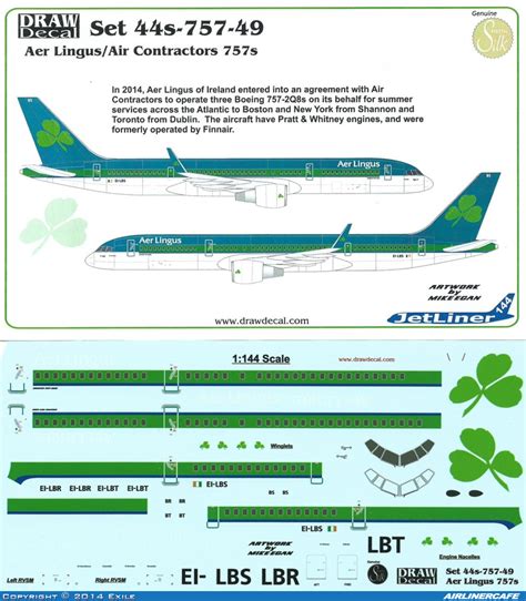 Drawdecal Boeing Airlinercafe