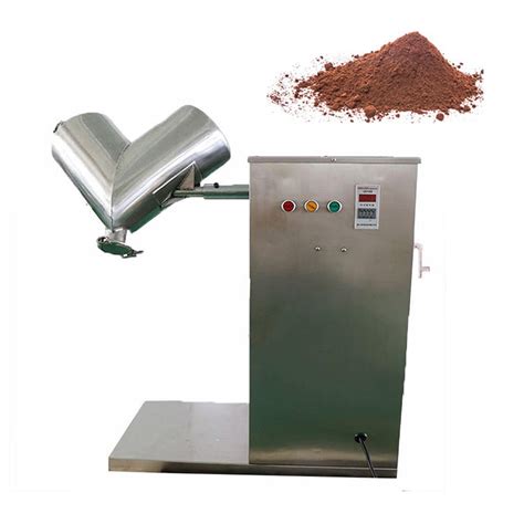 Commercial Automatic V Type Food Grade Cone Dry Powder Mixer China V