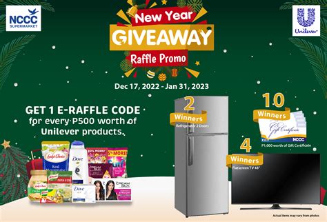 New Year Giveaway Raffle Promo | NCCC