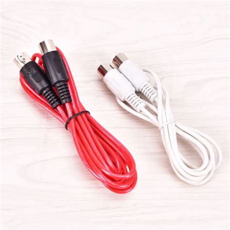 5 pin male to 5 pin male MIDI extension cable Music Instrument Extension Cord Cable Connector 1 ...