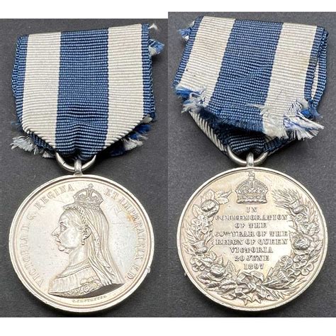 1897 Jubilee Silver Queen Victoria Liverpool Medals