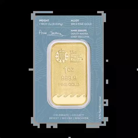 1 Oz Britannia Minted Gold Bar Royal Mint Britannia Gold Bar The