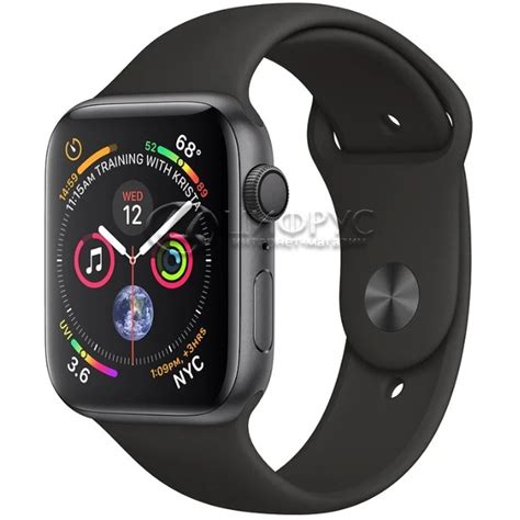 Купить Apple Watch Series 4 GPS 44mm Aluminum Case with Sport Band grey ...