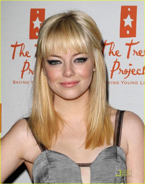 Emma Stone Blonde At Trevor Live Photo Photo Gallery Just Jared Jr