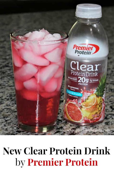 New Clear Protein Drink By Premier Protein