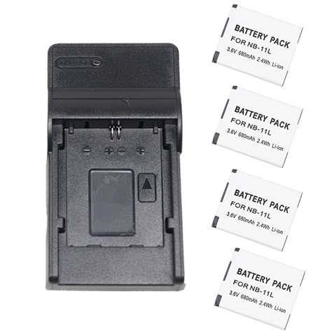 NB 11L NB 11LH Battery USB Charger For Canon IXUS 125 127 130 132 133