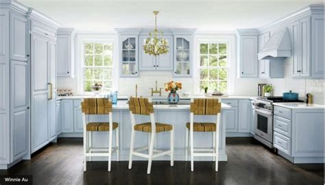 Benjamin Moore Lake Placid Paint Color For The Kitchen Cabinets