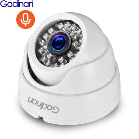 Gadinan 3MP 1080P Audio Recording IP Camera Full HD Network POE Camera