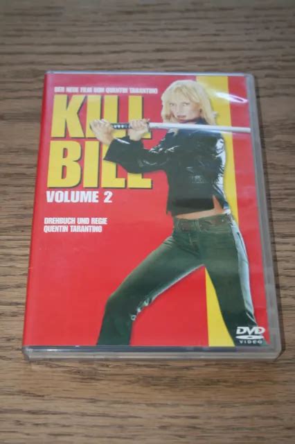 DVD KILL BILL Vol 2 Quentin Trantino Uma Thurman Tedesco Inglese EUR 3