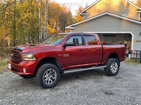 2013 Ram 1500 With 20x10 25 Vision Sliver And 35 12 5R20 Predator New