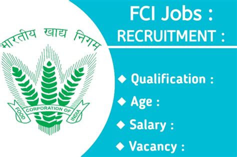 Fci Assistant Grade Lll Recruitment Total Post Salary