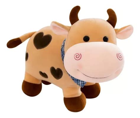 Peluche Vaca Lechera Vaquita Sonriente Bonita Extra Suave Mercadolibre