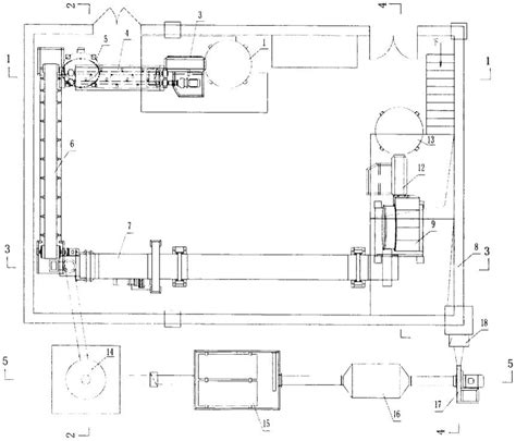 一种适宜建在学校或科研机构的固废陶粒中试连续生产线布置工艺