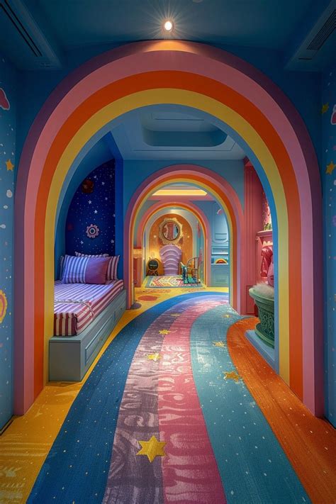 29 Rainbow Bedroom Ideas Kids Will Love - Courtneys World