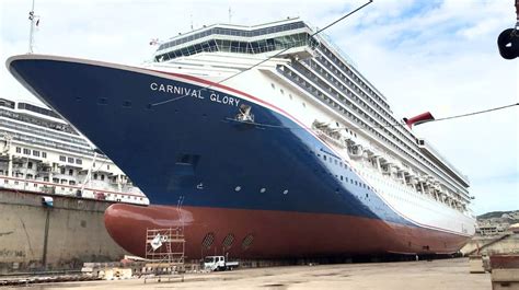 Second Carnival Cruise Ship Receives New Livery During Dry Dock