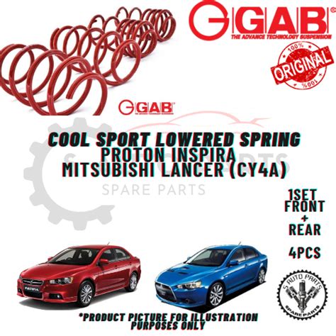 PROTON INSPIRA MITSUBISHI LANCER CY4A SET PCS4 GAB SUPER SPORT