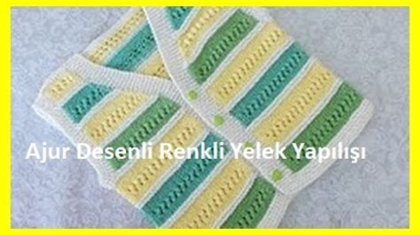 A Crocheted Blanket With Green And Yellow Stripes