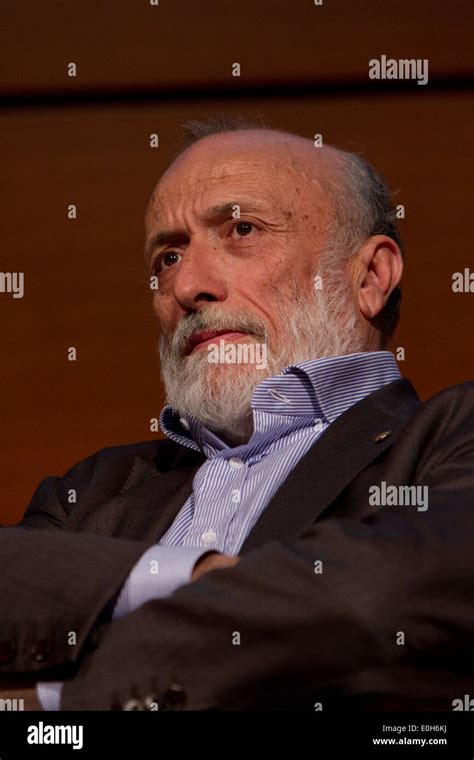 Carlo Petrini Founder Of Slow Food Movement During The Presentation