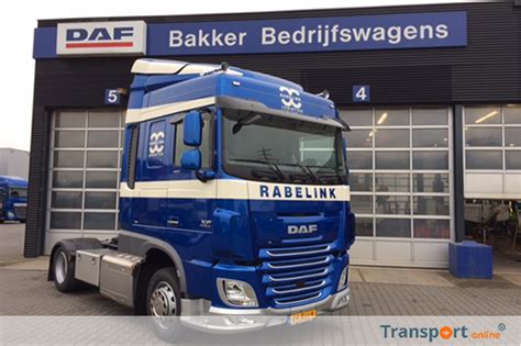 Transport Online Acht Nieuwe Daf Ft Xf Voor Rabelink Logistics