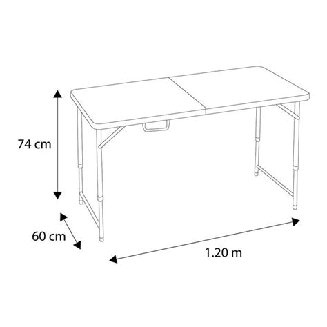 Mesa Plegable Cm Portatil Portafolio The Home Depot M Xico