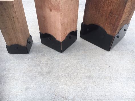 Decorative Pergola Porch Cedar Post Anchor Plates Cedar Posts Front